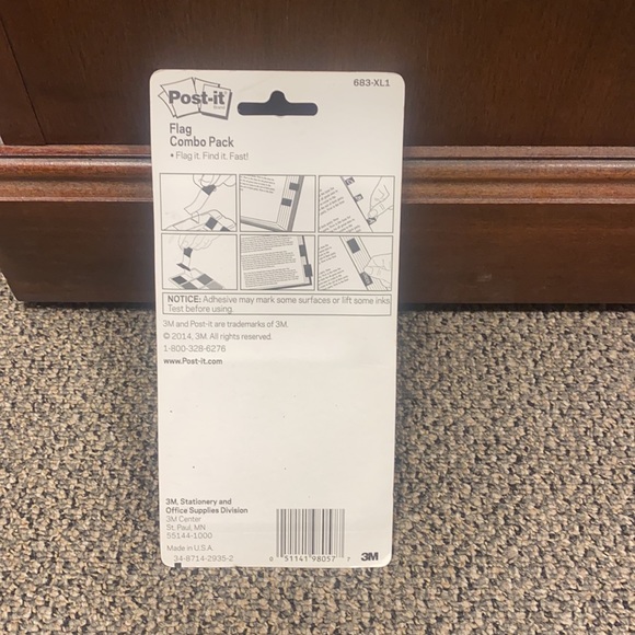 Post-It Flag Combo Pack - Sticky Tabs & Spiral Bound Sticky Notes (Comes as Set) - Picture 5 of 12